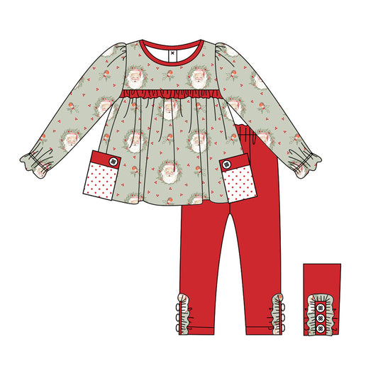 8.12 custom each style moq 5eta 4-6week Sibling Sister Christmas baby girls sets and rompers match family design