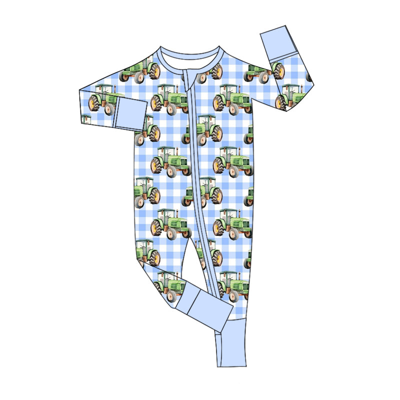 8.10 custom each style moq 5eta 4-6week Sibling Sister blue baby boys sets and rompers match family design