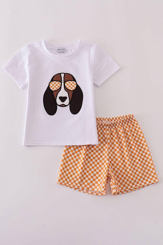 Custom summer team clothes baby girl and boys clothes seT briefs sets