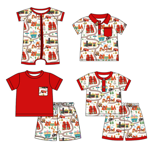 3.18 custom each style moq 5eta 4-6week Sibling Sister farm baby girl sets 1 and sets 2 and boy rompers and top match family design