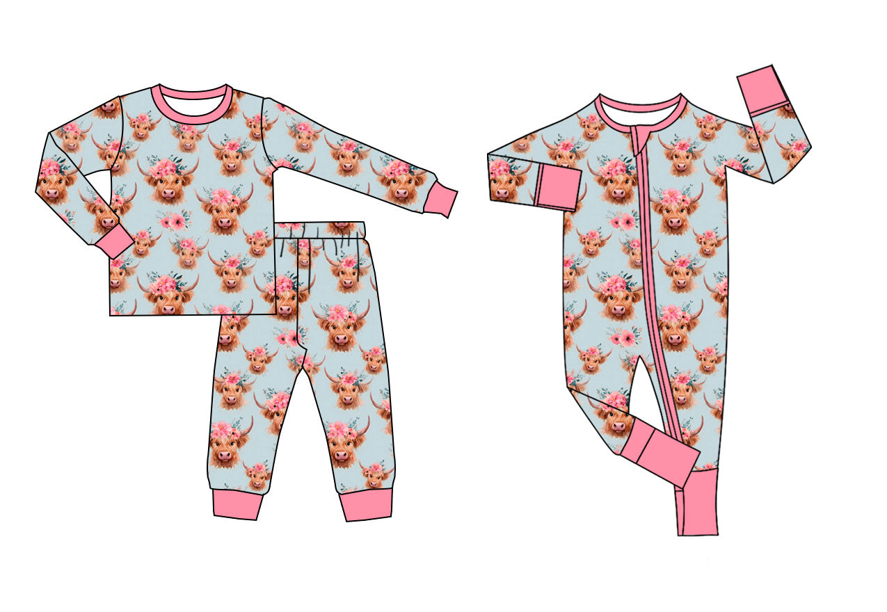 25.11.21 custom each style moq 5 eta 6-8week Sibling Sisters floral baby girl clothes long sleeve pants sets and romper match family design