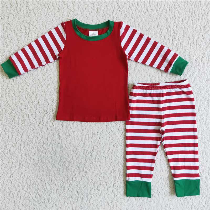 6 A12-12 Striped pajamas