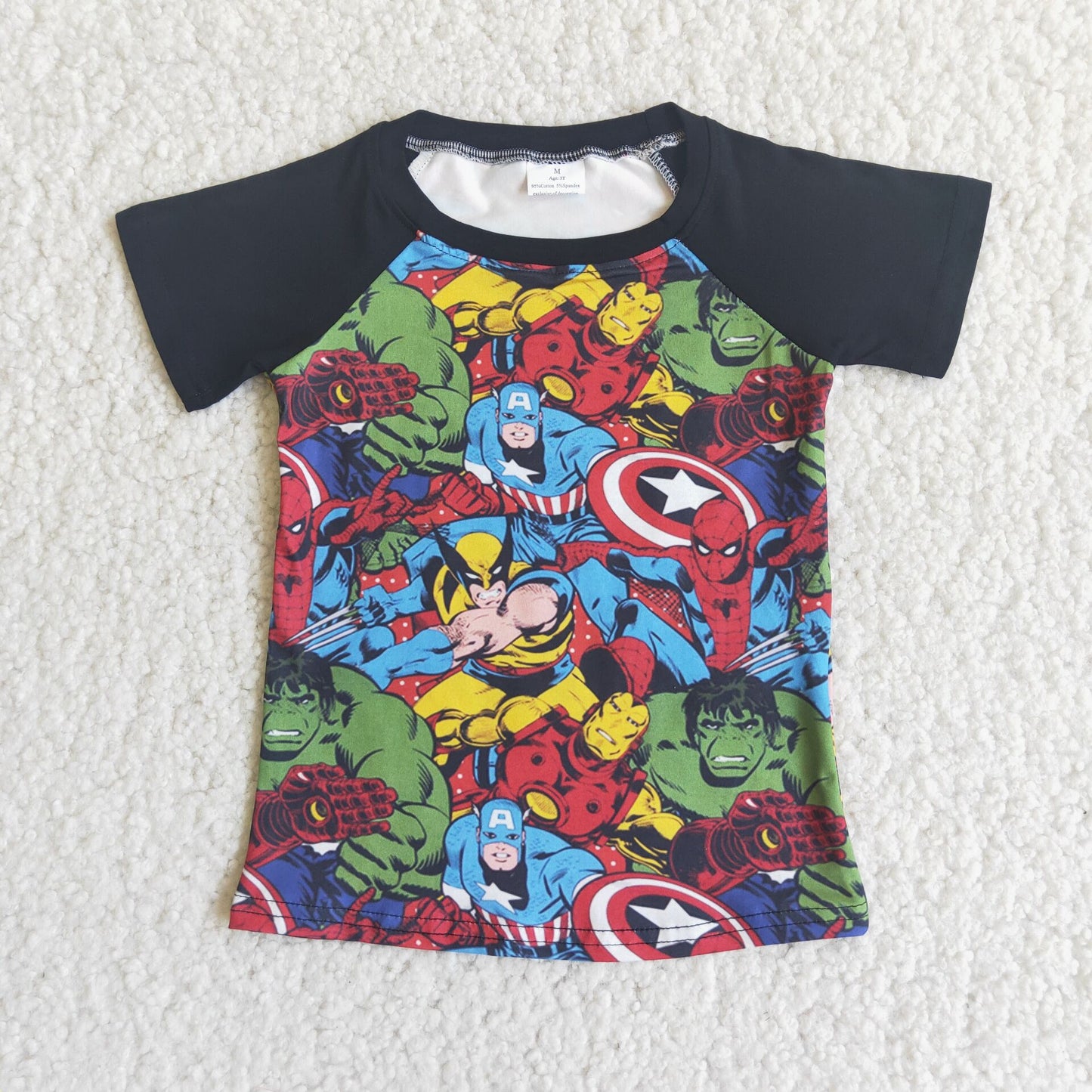 A8-21-1 Avengers short sleeve top