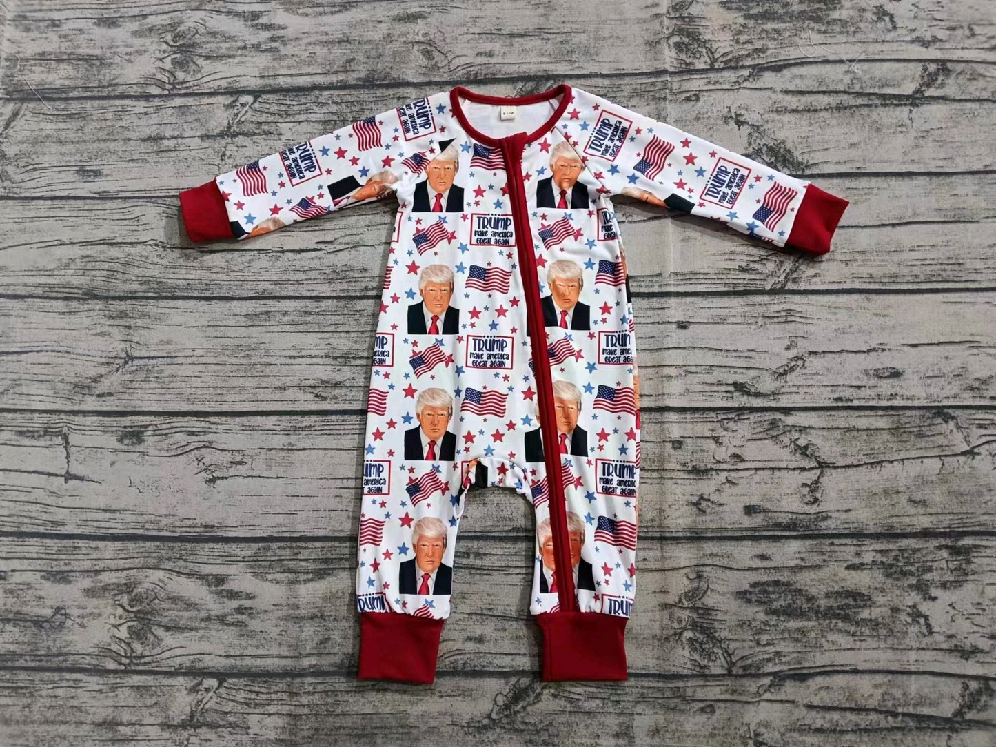 Deadline: February 9 close custom no moq Long Sleeve Zipper Romper