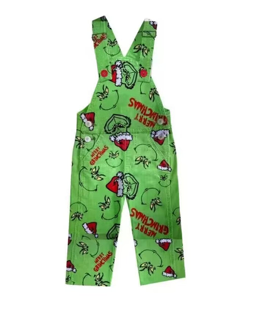 Deadline August 10 custom no moq Green cat face overalls milk silk