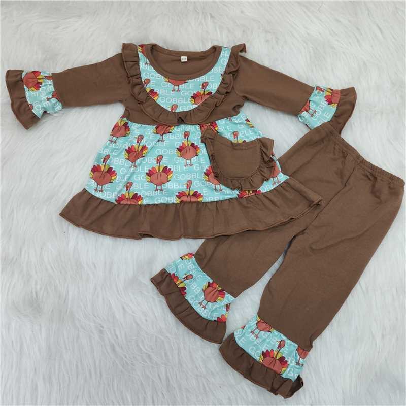 6 A20-1 Long sleeve turkey pocket suit