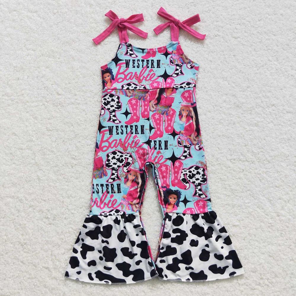 Baby Girls Western Doll Bell Pants Sibling Sister Clothes Sets