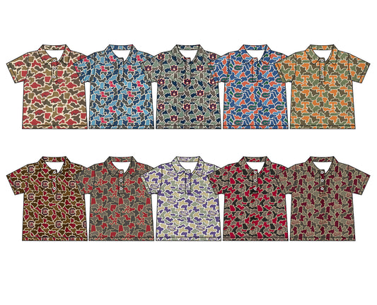 26.1.8 custom each style moq 5 eta 6-8week Sibling Sister camouflage baby summer top 10 match design