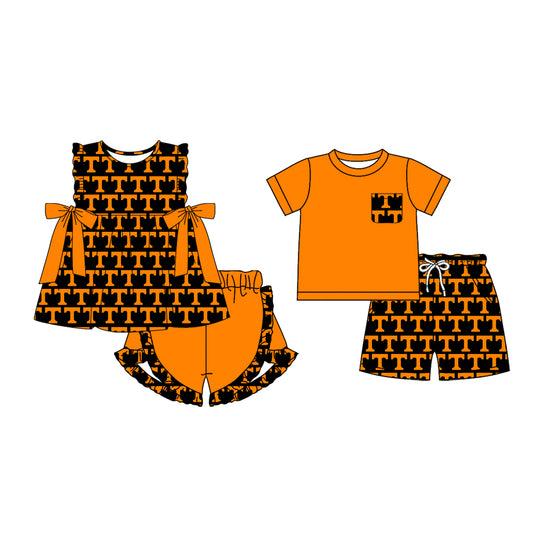 custom moq 3 eta 6-7weeks baby boys clothes team short Sleeves Shorts Set 1 and sets 2