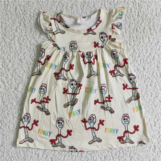 C5-13 Toy Story Little Flying Sleeve Skirt