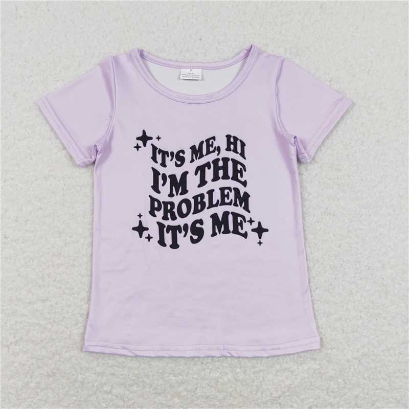 RTS NO MOQ Baby Boys And Girls taylor swift Short Sleeve Top