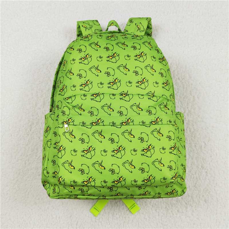 RTS NO 6 B1-22  6 B3-23 6 B10-25  BLP0111 BA0119  Smiley green backpack green long-sleeved trousers suit