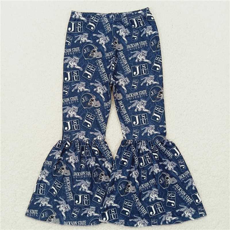 RTS SALES NO MOQ G6-5-2\, Tiger lettering dark blue trousers