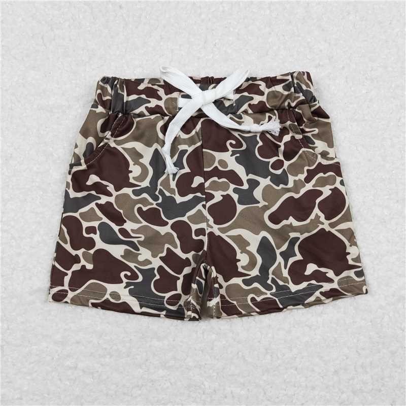 RTS NO MOQ Baby Boys clothes Summer Camouflage Shorts