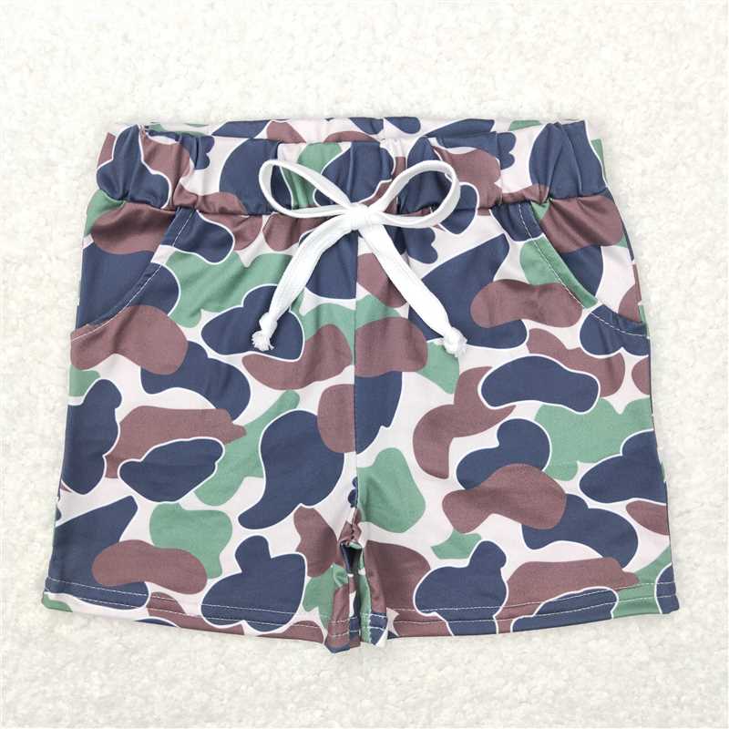 RTS NO MOQ Baby Boys clothes Summer Camouflage Shorts