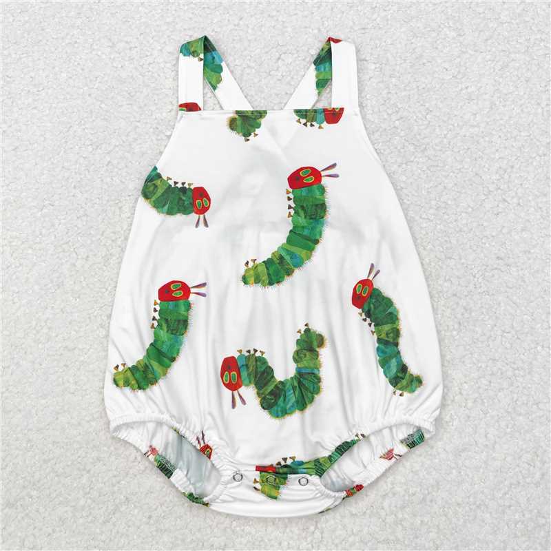 RTS NO MOQ Boys and Girls Caterpillar Bandage Summer Mixed Outfit