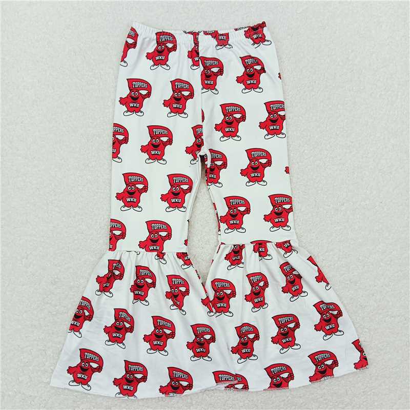 RTS SALES NO MOQ G6-5-5[,] Red monster white trousers