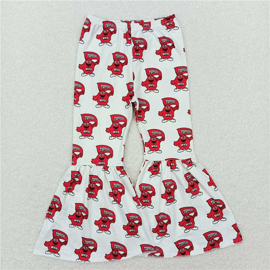 RTS SALES NO MOQ G6-5-5[,] Red monster white trousers