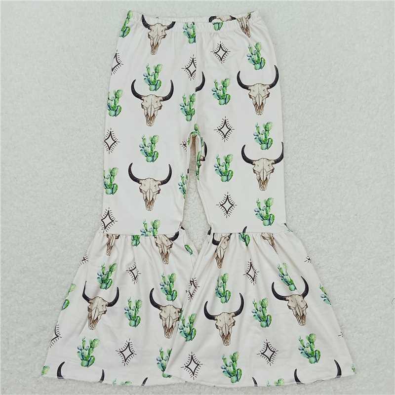 RTS SALES NO MOQ G6-5-5;./[ Cactus off-white trousers