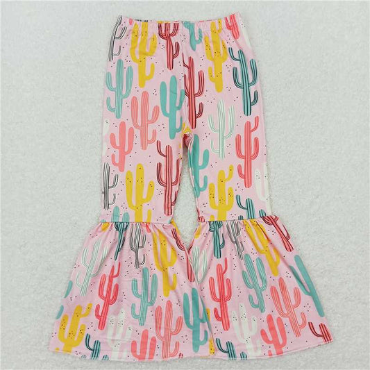 RTS SALES NO MOQ G6-5-5*[] Colorful cactus pink trousers