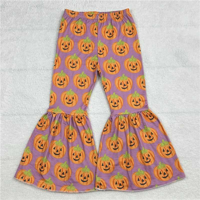 RTS SALES NO MOQ G6-5-6\\ Pumpkin monster purple trousers