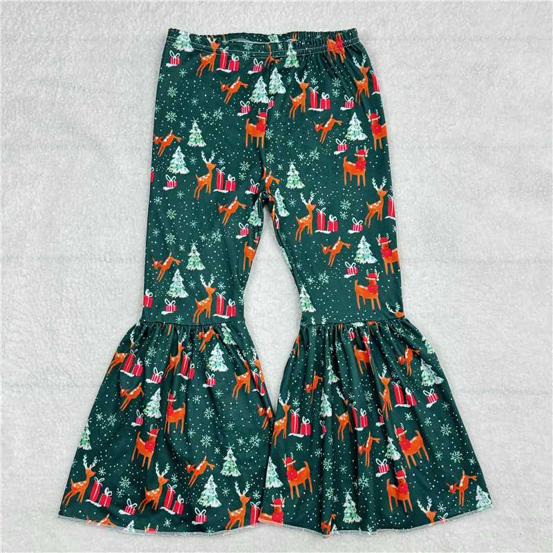 RTS SALES NO MOQ G6-5-7. Orange deer with white dots and dark green trousers