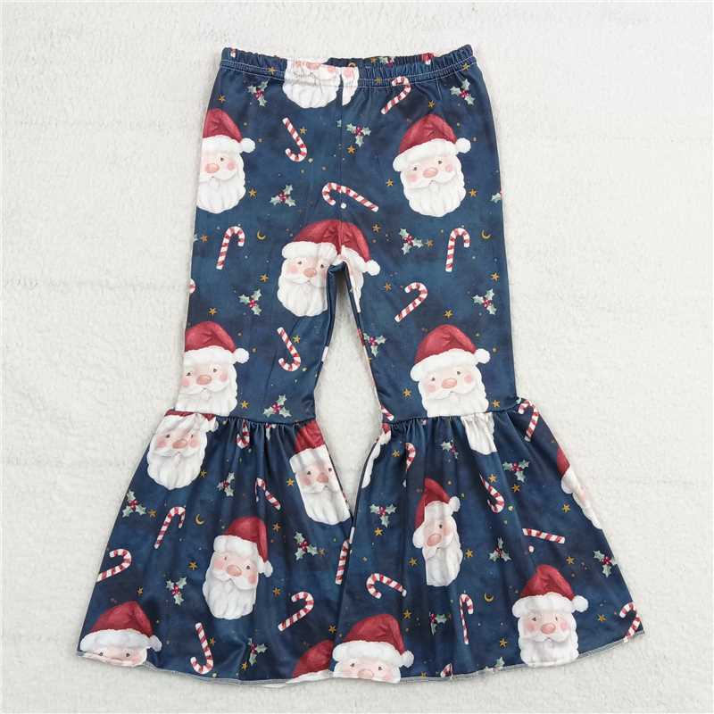 RTS SALES NO MOQ G6-10-4] Santa Claus dark blue trousers