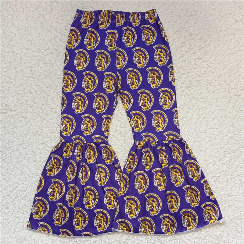 RTS SALES NO MOQ G6-10\/. 人头紫色长裤 G6-10\/. Human head purple trousers