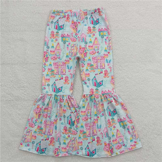 RTS SALES NO MOQ G6-10[/] Pink castle blue trousers