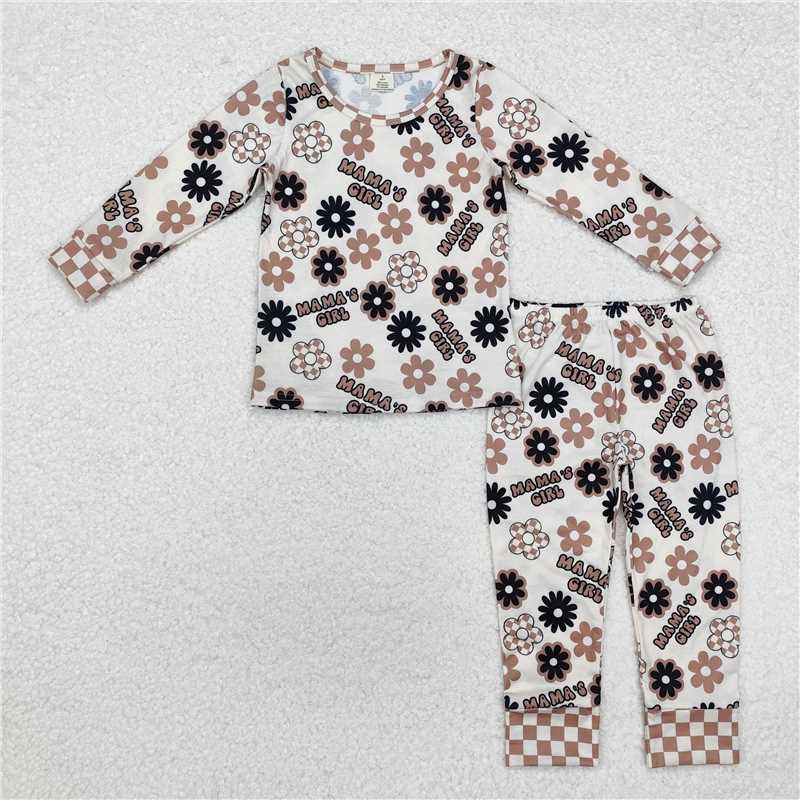 RTS NO MOQ Girls Boys bamboo mama boy Rompers Pajamas Clothes Sets