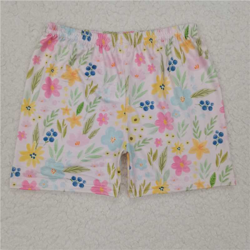 RTS SALES NO MOQ Flower Blueberry Shorts