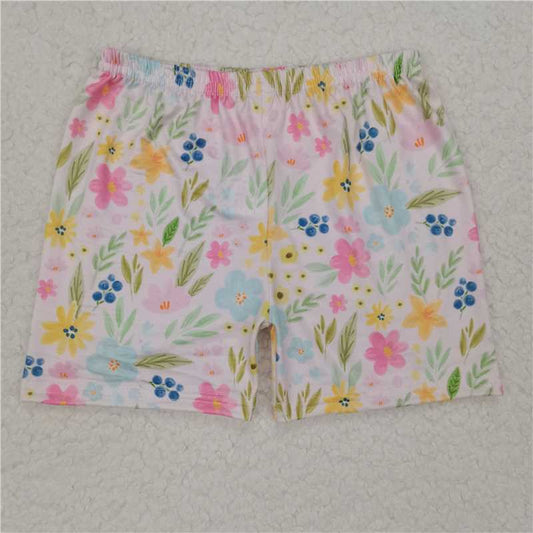 RTS SALES NO MOQ Flower Blueberry Shorts