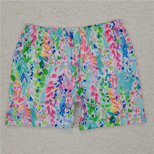 RTS SALES NO MOQ Colorful print shorts