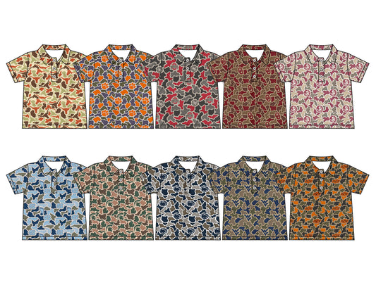 26.1.8 custom each style moq 5 eta 6-8week Sibling Sister camouflage baby summer top 10 match design