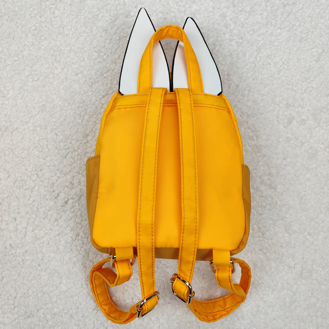 RTS NO MOQ Sibling baby kid clothes Bluey ears orange backpack