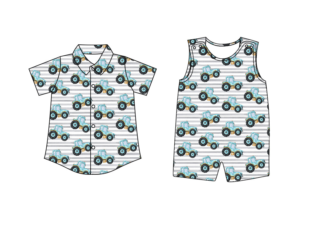 1.8 custom each style moq 5eta 4-6week Sibling Sister baby boy romper and top match design