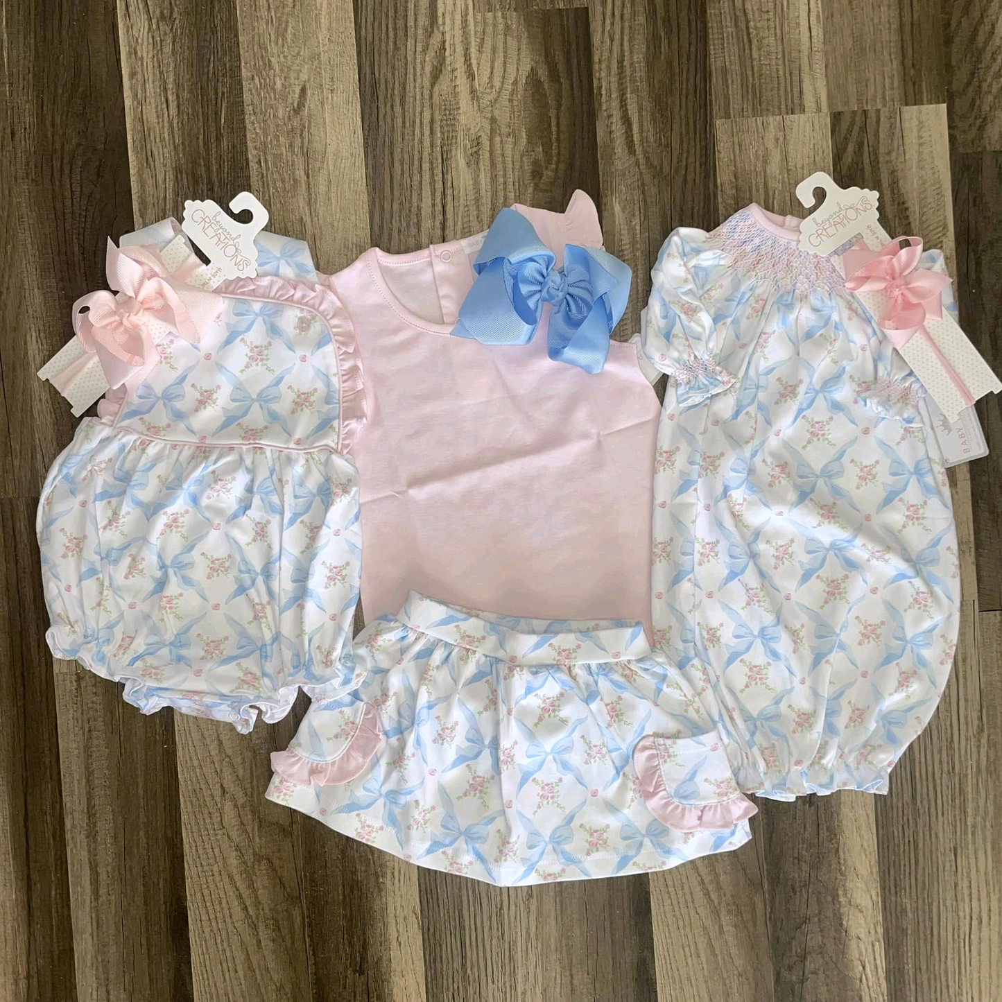 no moq PRE-ORDER baby girl clothes Short Sleeve dress and romper and Nightgown -2025.3.21