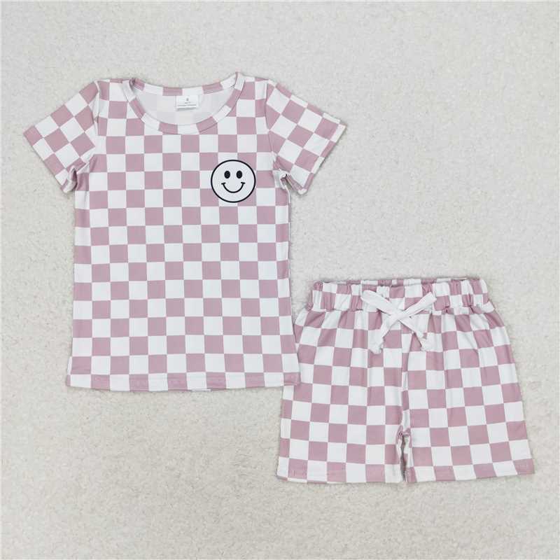 RTS NO MOQ Baby boy clothes Short Sleeve shorts Suit