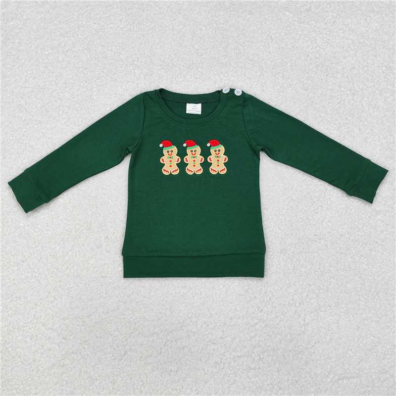 RTS NO MOQ BT0809 BT0817 BT0854 BT0725 BT0770 BT0769 Christmas Collection Long Sleeve Top