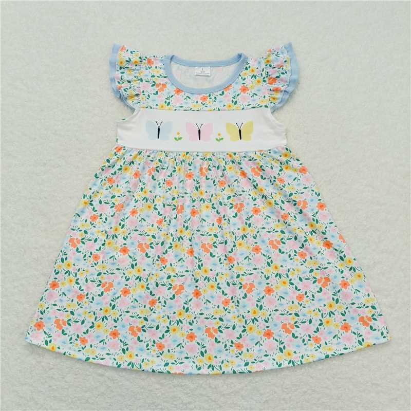 RTS SR1192  GSD0916 GSSO0732 Butterfly Flower Sleeveless Shorts Set  Sibling Sister