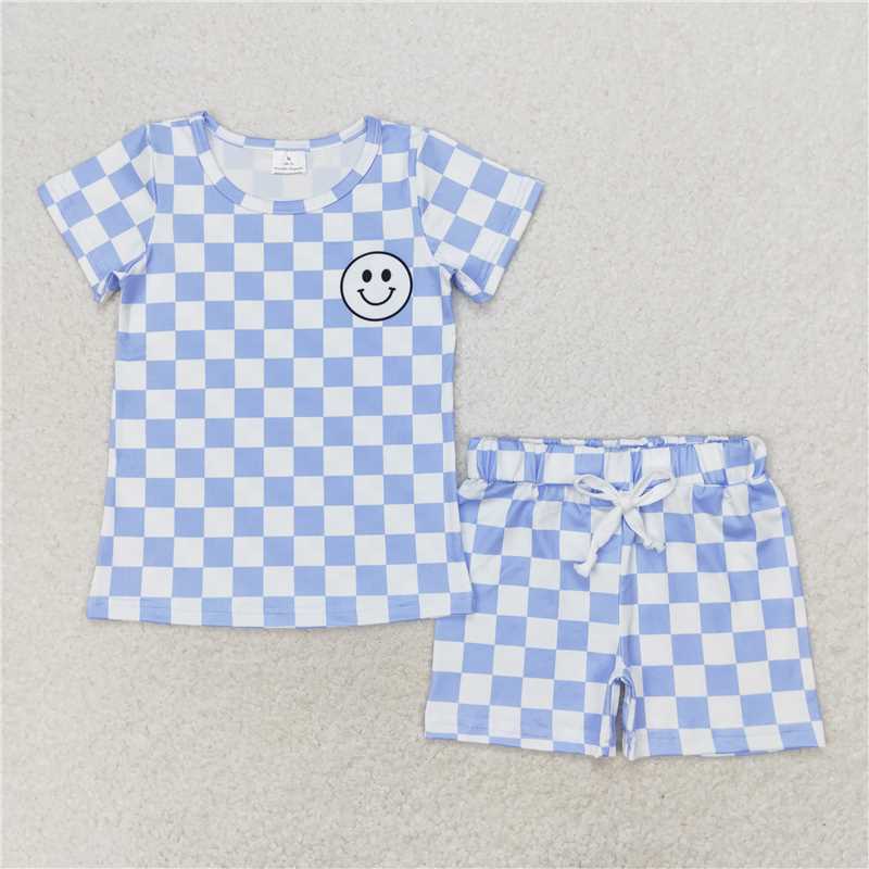 RTS NO MOQ Baby boy clothes Short Sleeve shorts Suit