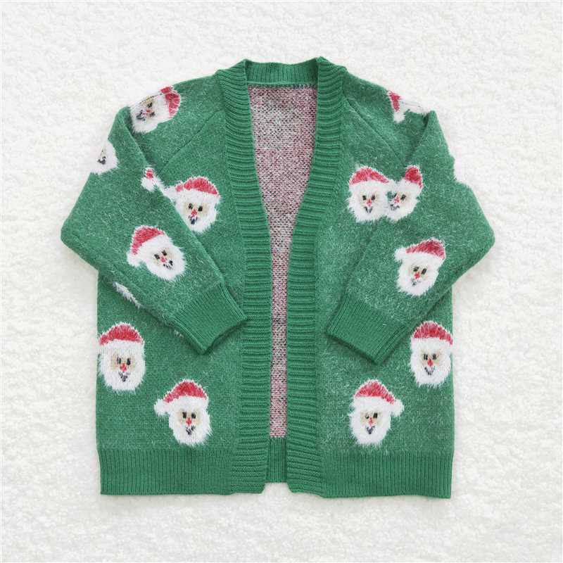 RTS NO MOQ sweater cardigan christmas sweater red blue green christmas