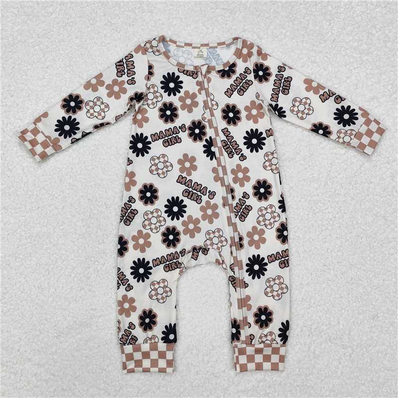 RTS NO MOQ Girls Boys bamboo mama boy Rompers Pajamas Clothes Sets