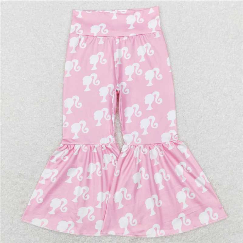 RTS NO MOQ Baby girl Clothes barbie long Pants