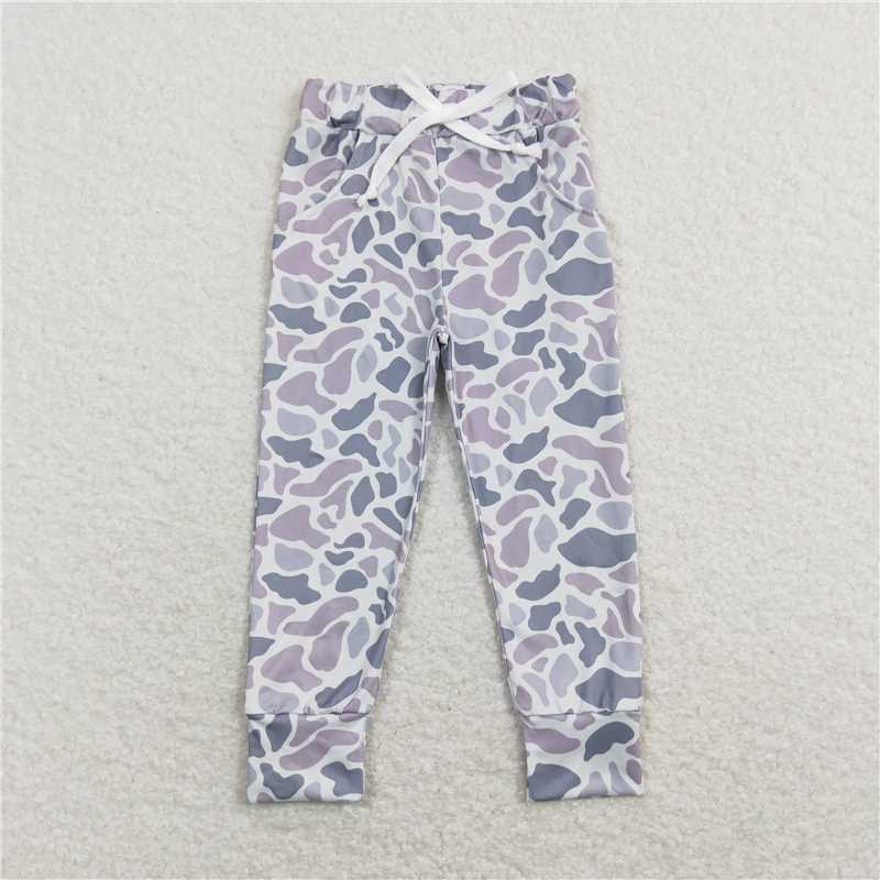 RTS NO MOQ P0434 Camouflage branches and leaves trousers