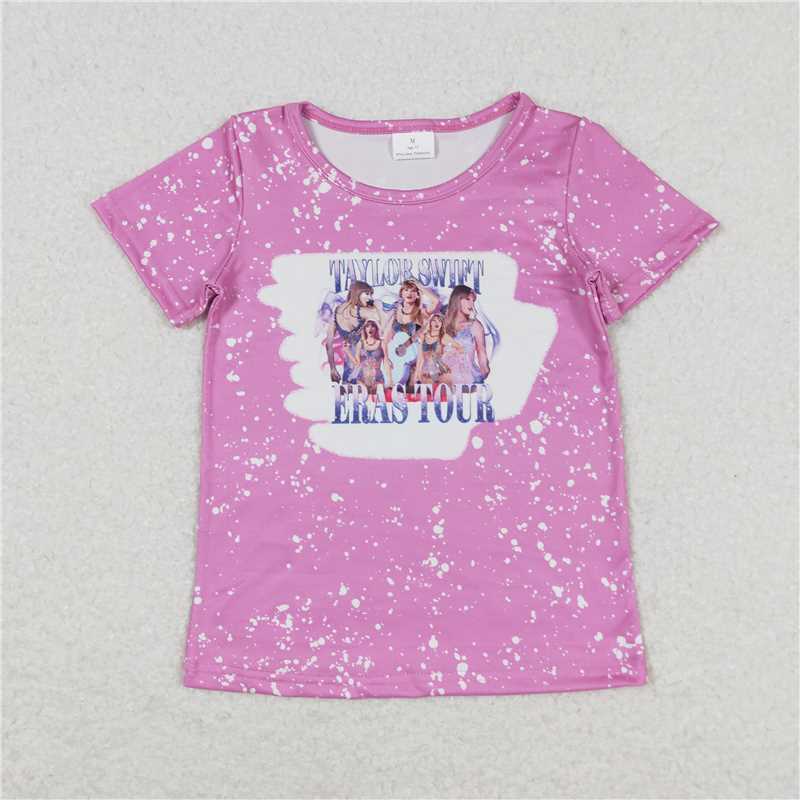 RTS NO MOQ Baby Boys And Girls taylor swift Short Sleeve Top