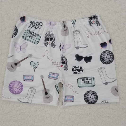 RTS SALES NO MOQ White Sunglasses Girls Shorts