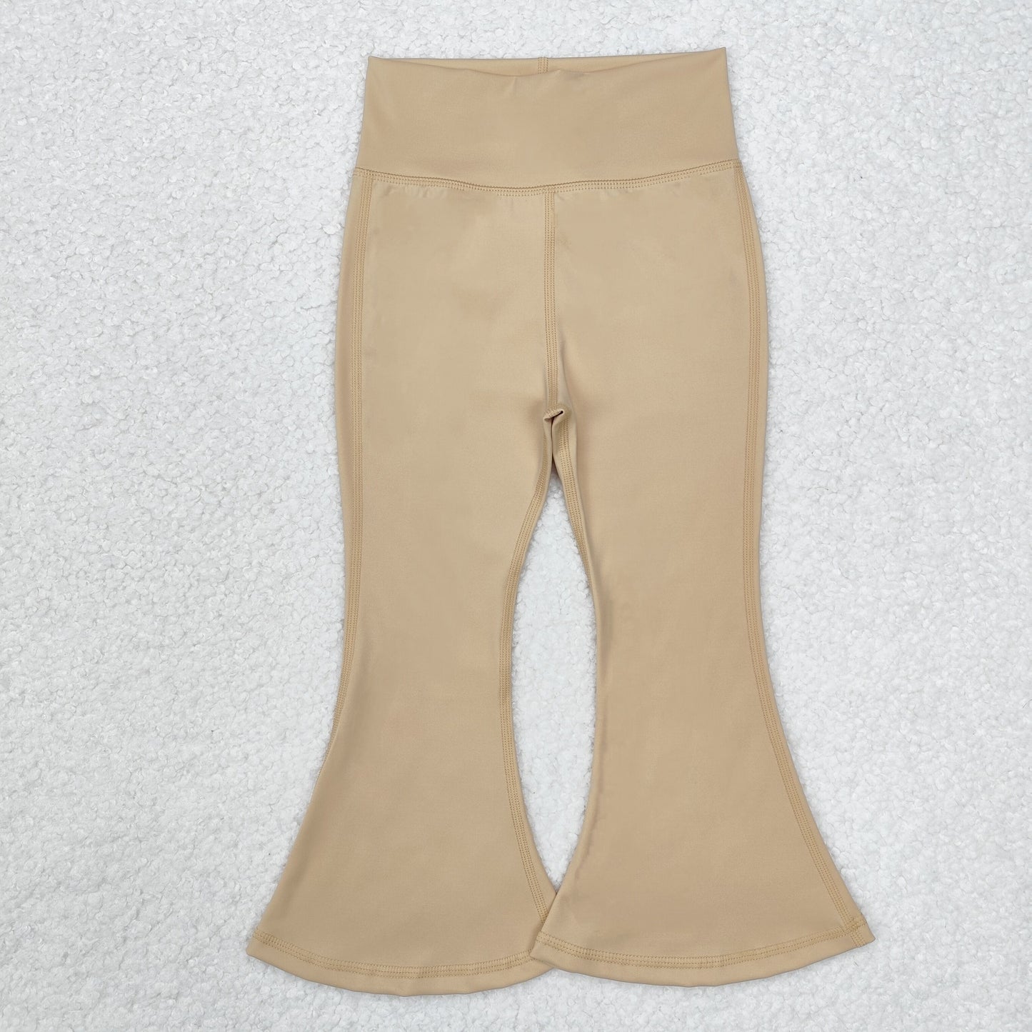 RTS NO MOQ ETA 5/7days P0574 Beige yoga wear trousers