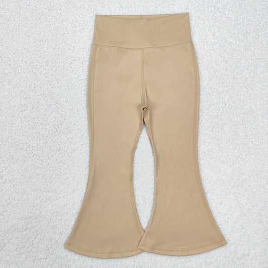 RTS NO MOQ ETA 5/7days P0574 Beige yoga wear trousers