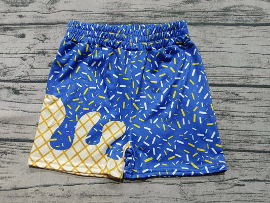 custom moq 3 eta 6-8weeks kids and adult blue Beach Summer Shorts